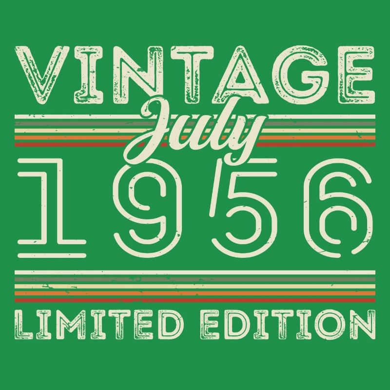 Juli 1956 Juli Geburtstagsgeschenk Juli 1956