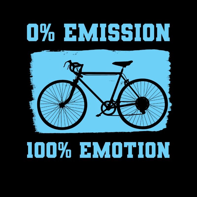 Environmental protection bicycle climate change saying MTB