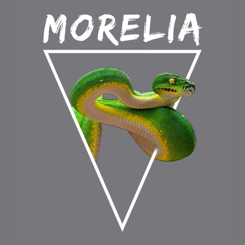 Arbre vert Python Morelia Viridis Propriétaire de serpent