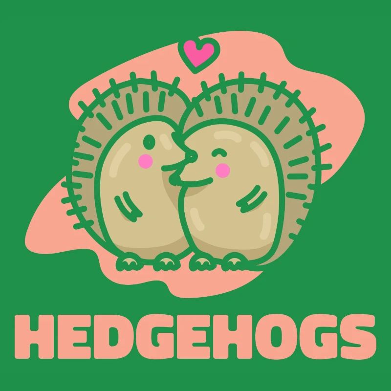 Cadeau de Saint-Valentin Hedgehog