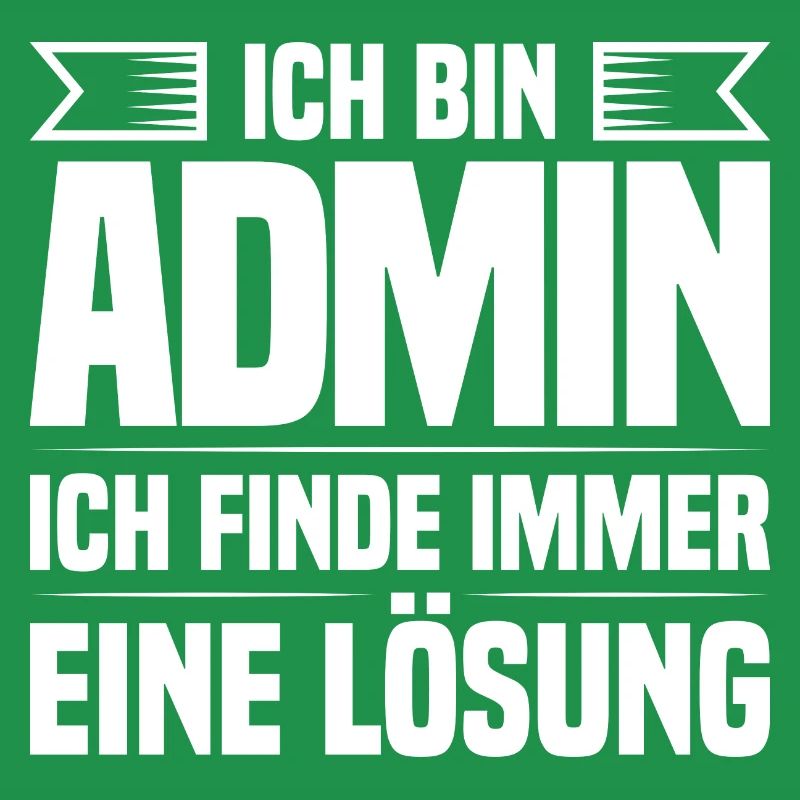 Administrator IT-ler Support Lösung Sysadmin Admin