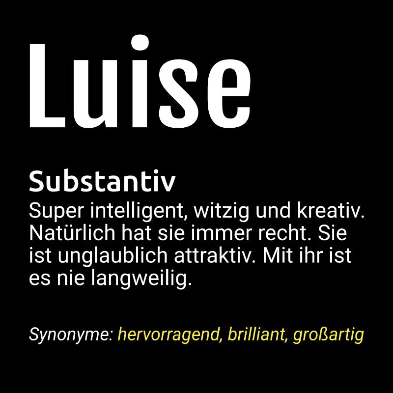 Luise Name Definition