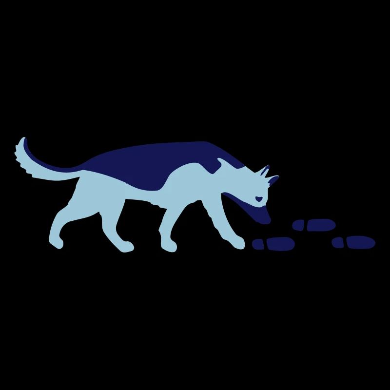 Mantrailer Shepherd vector