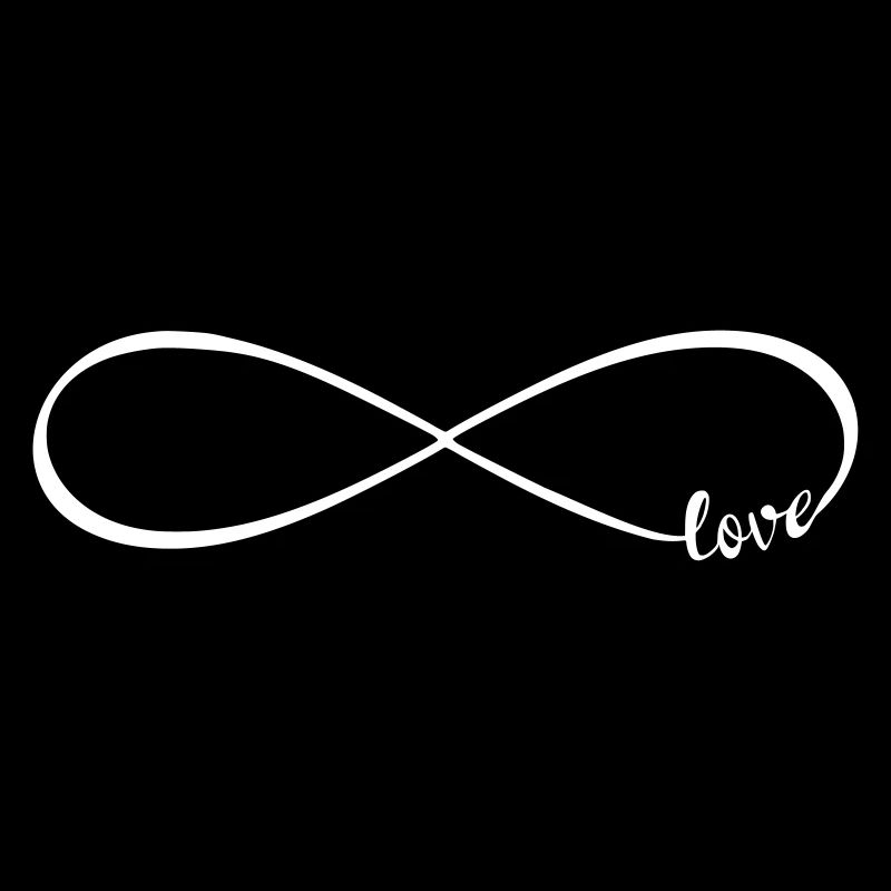 Love symbol Infinity LOVE
