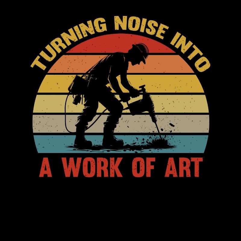 Ouvrier de la construction - Papa ouvrier de la construction