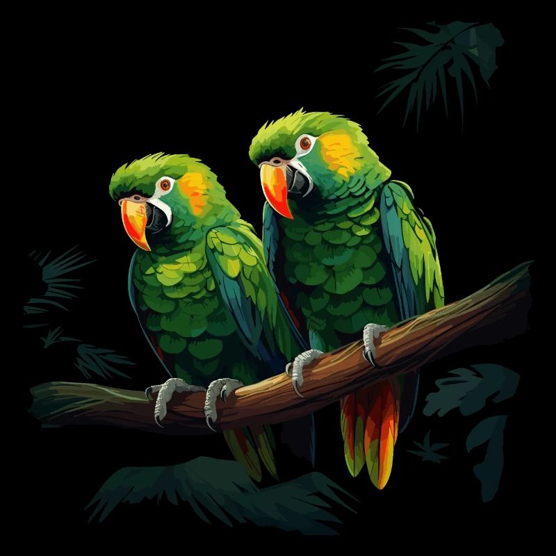 Parrot Bird Macaw Wilderness