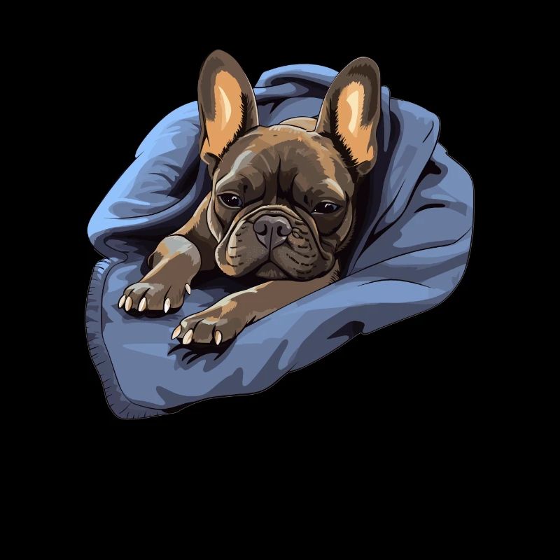 chiot chien mignon bouledogue français