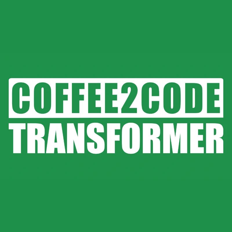 Coffee 2 Code Transformer Programmeur IT Chemise
