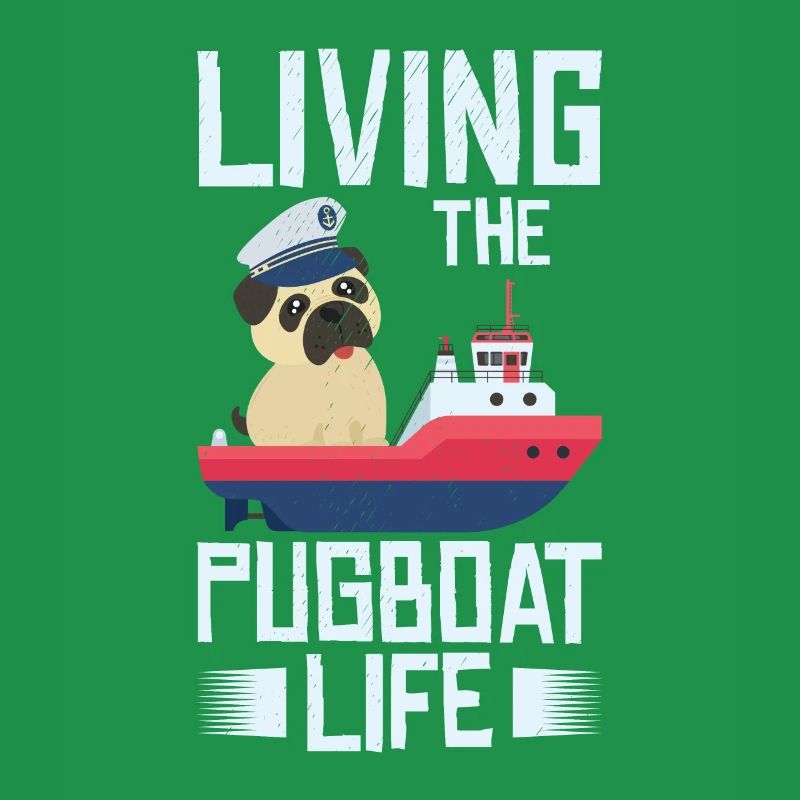 Schlepper Mopsboot Leben Segeln Mops Eigner Boot