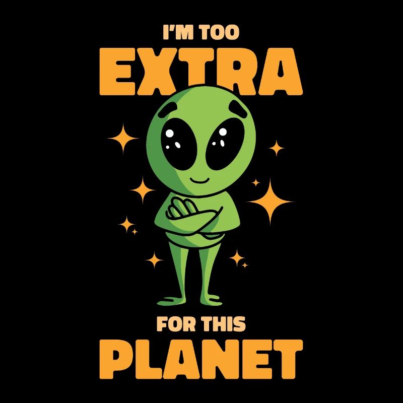Space Alien Extravertit Êtres extravertis