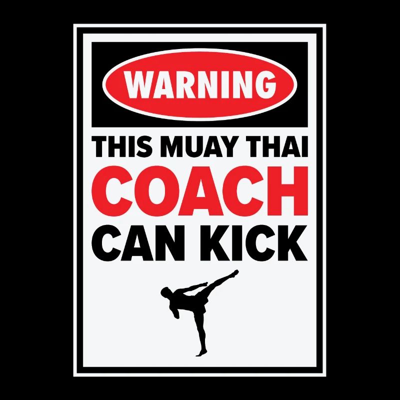 Muay Thai Coach Kickboxing Instructor Martial Arts