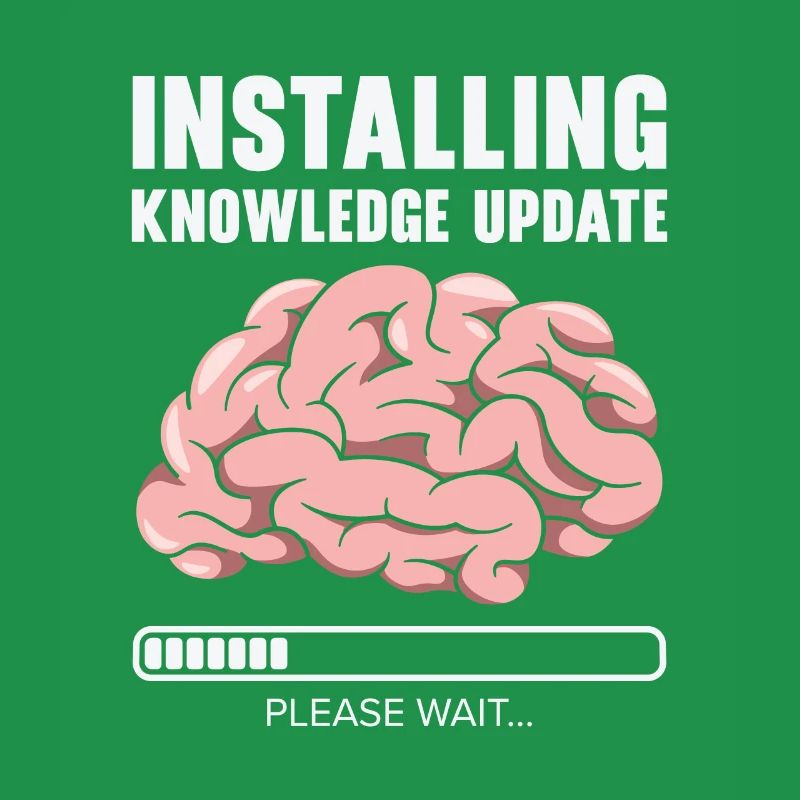 Installing Knowledge Update Student Brain Loading