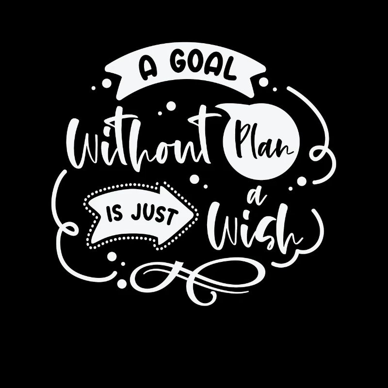 Goal Plan Wisdom Quotes Typography Life Quotes