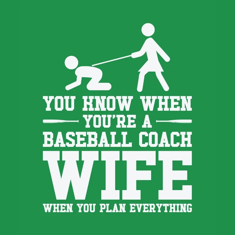 Baseball-Trainerin Ehefrau Berufstätige Mutter