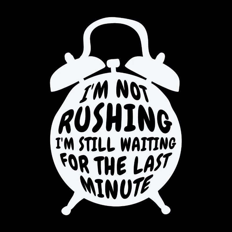 Procrastiner Réveil Procrastinator Travail