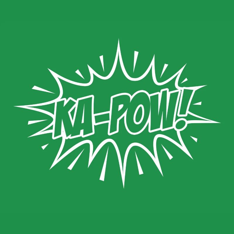 Comic Gift Comics KA-POW! Explosion Drawn