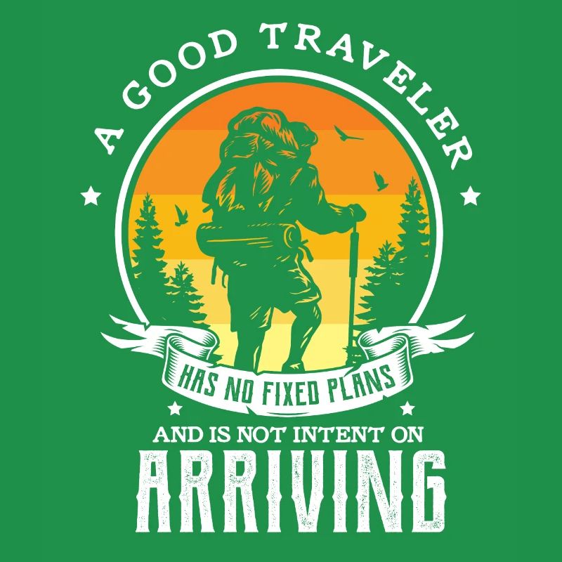 Backpacking Design für einen Backpacker