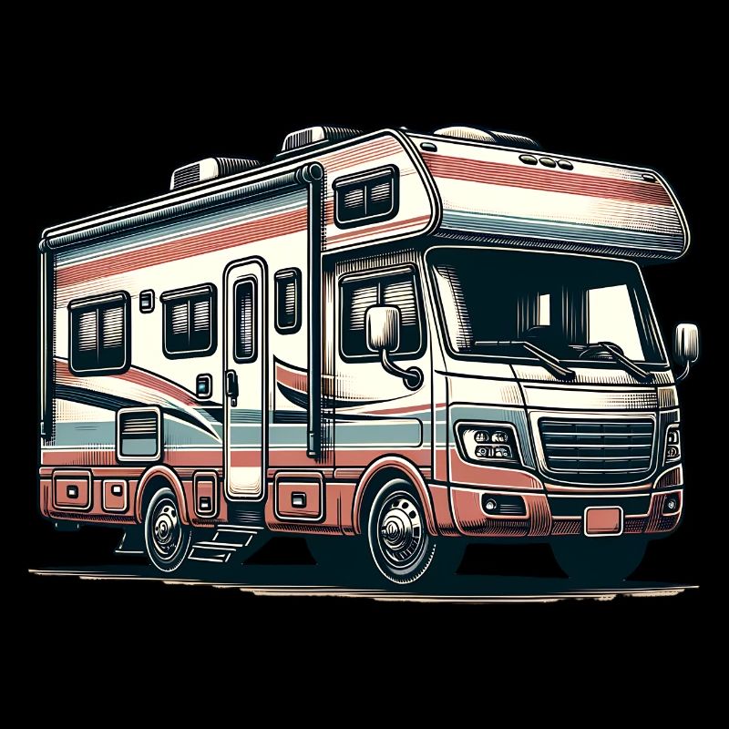 Wohnmobil Camping
