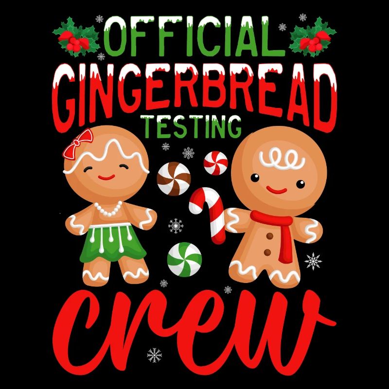 Official Christmas gingerbread test team