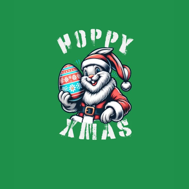 Christmas Easter Easter Bunny Christmas Bunny