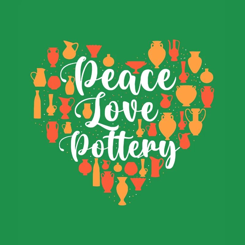 Peace Love Pottery - Ceramic Ceramicist Craft Art