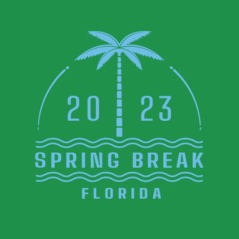 Matching Spring Break Beach Vacation idea - Florid