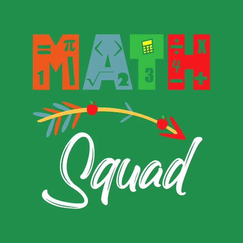 Math Squad Mathelehrer Wertschätzung
