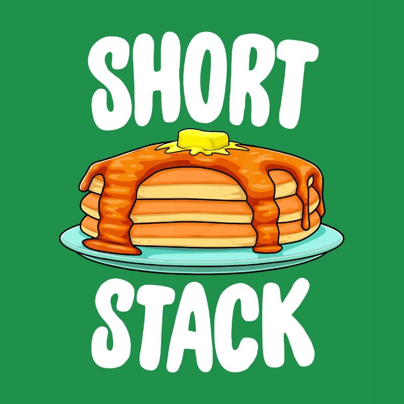 Lustiger Short Stack Pfannkuchen - Feinschmecker-Brunch-Geschenk