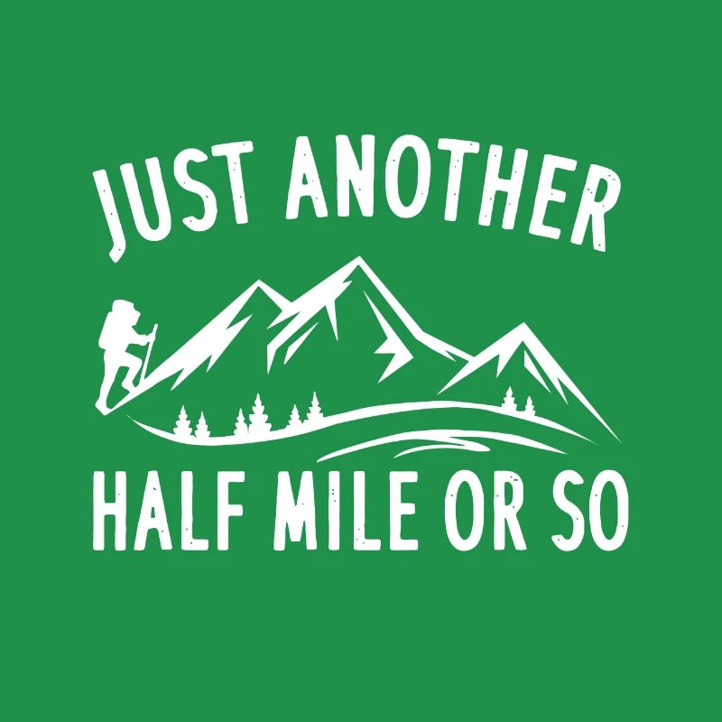 Nur noch eine halbe Meile oder so - lustiges Wandern