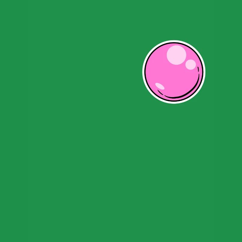 Bubble gum bubble gum bubble rétro style pop art comique