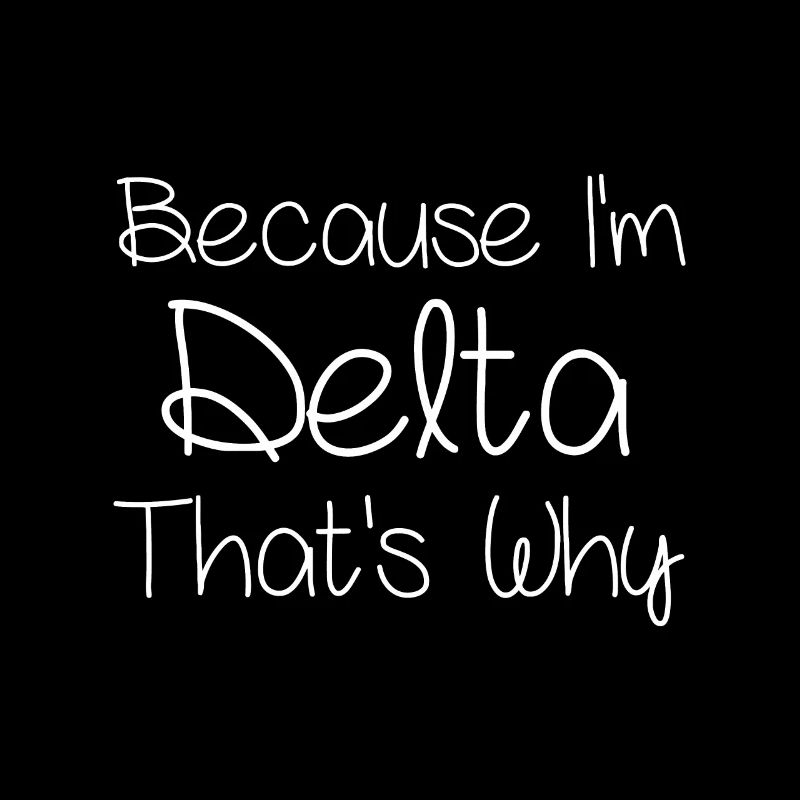 DELTA Funny Personalized Birthday