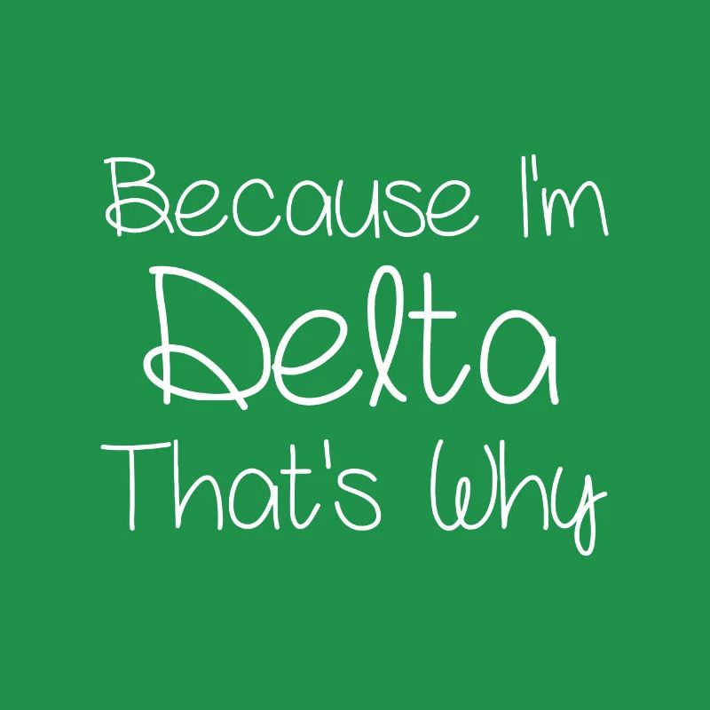DELTA Funny Personalized Birthday