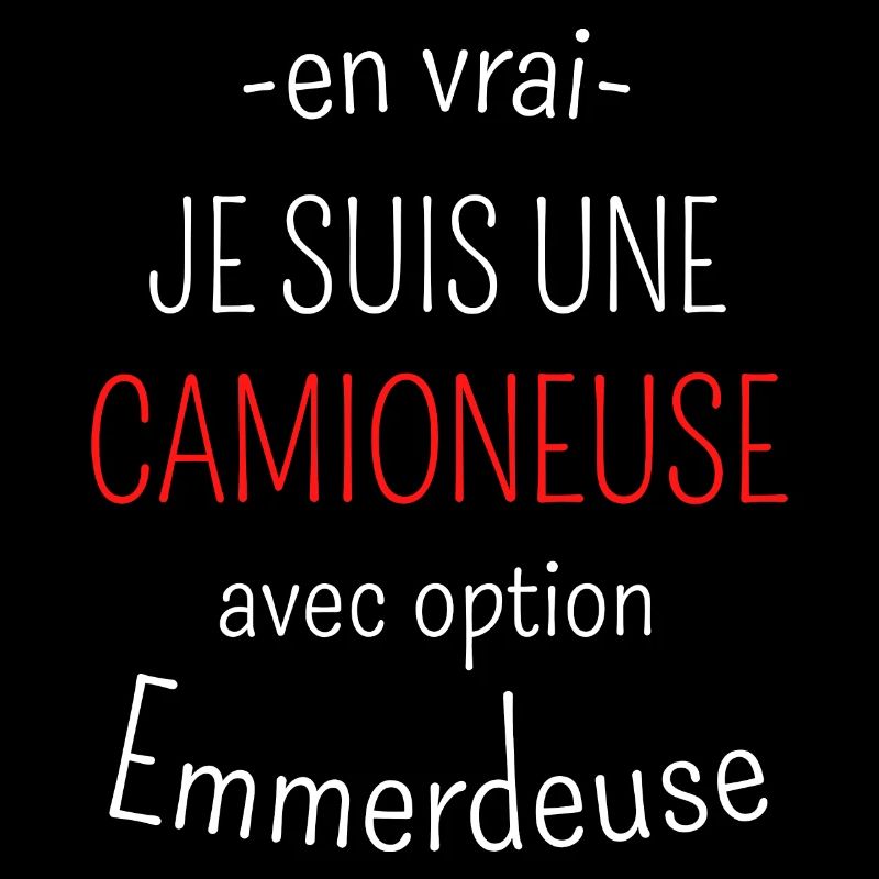 Camioneuse avec option Emmerdeuse