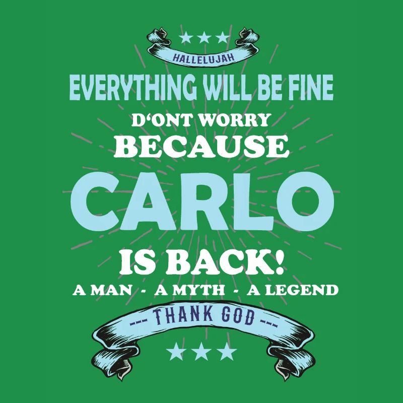 Alles wird gut denn Carlo Ist da Outfit