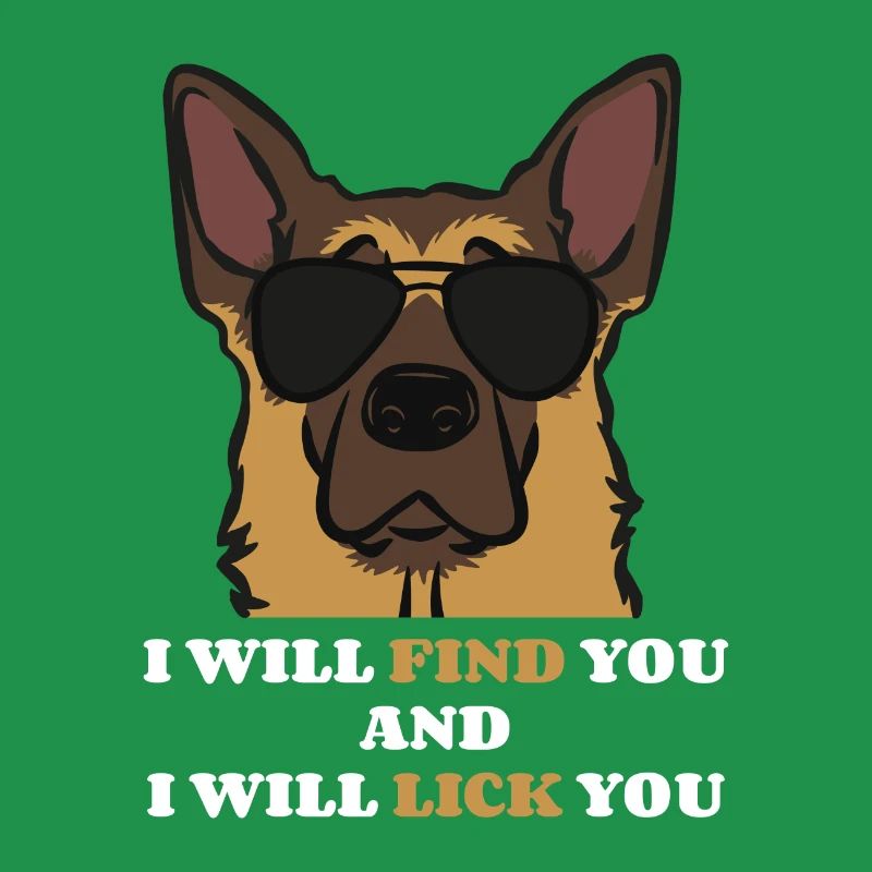 Cooler Deutscher Schäferhund