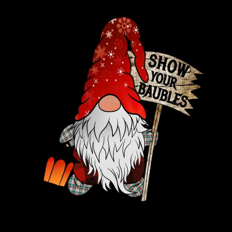 CHRISTMAS GNOME SHOW YOUR BAUBLES