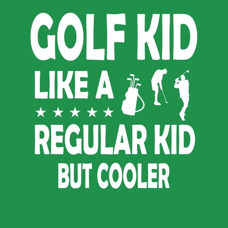 Golf Kid like a regular kid but cooler