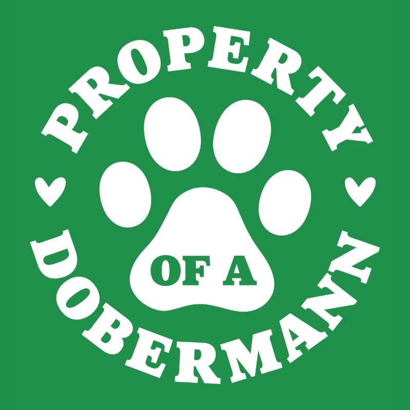Eigentum eines Dobermanns