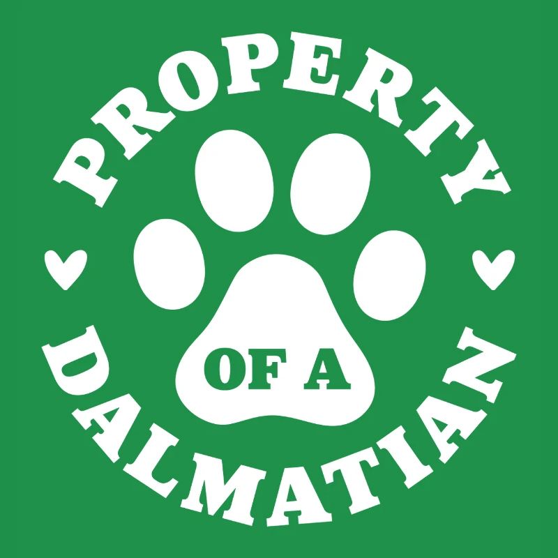 Eigentum eines Dalmatiners