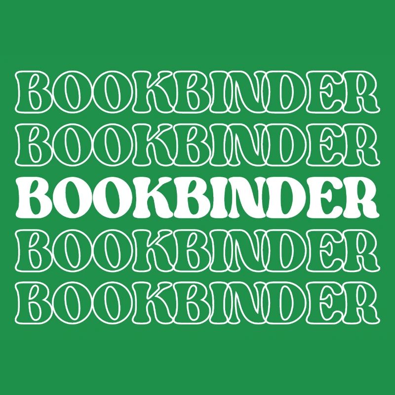 Buchbinder Buchbinder Bucharbeiter Buchflicker Buch