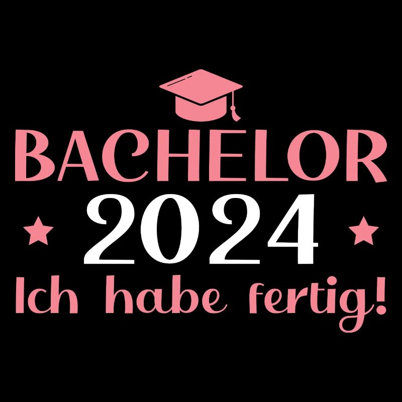Bachelor Abschluss 2024 Studentin Bachelorprüfung