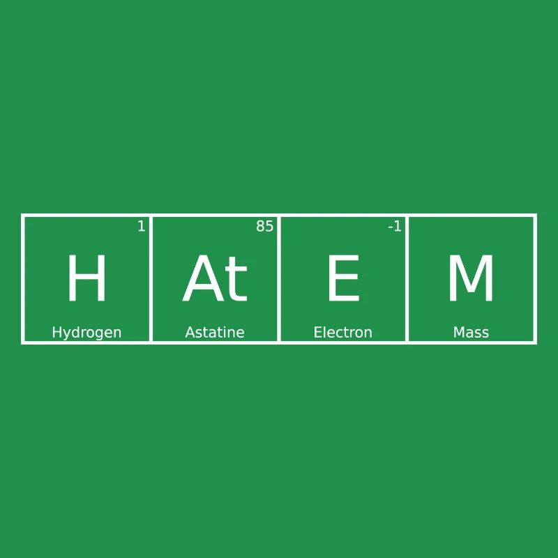 Hatem Name First Name Chemistry Periodic Table Elements