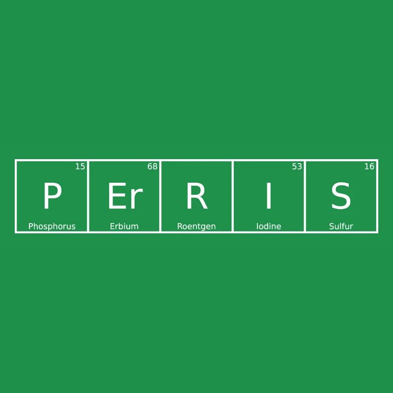Perris Name First Name Chemistry Periodic Table Elements