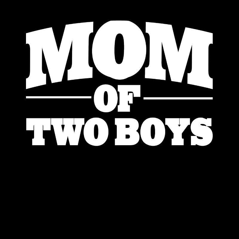 Mama Mom of two Boys Geschenkidee Muttertag