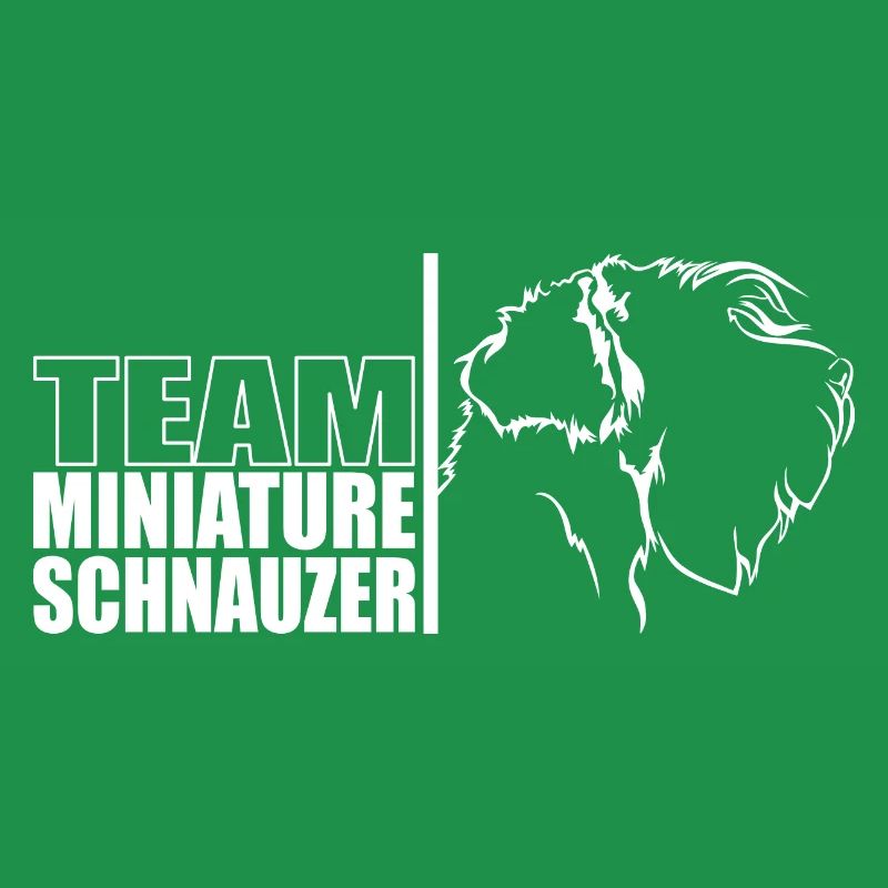 TEAM Miniature Schnauzer Hunde Hund Wilsigns