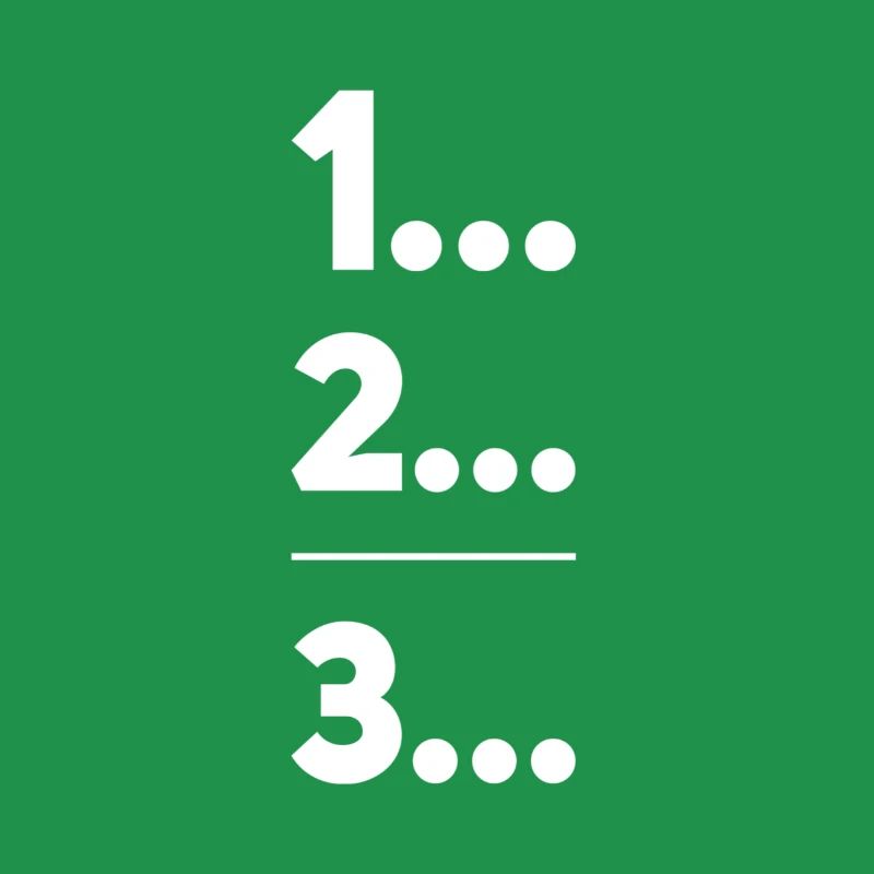 First, second, third