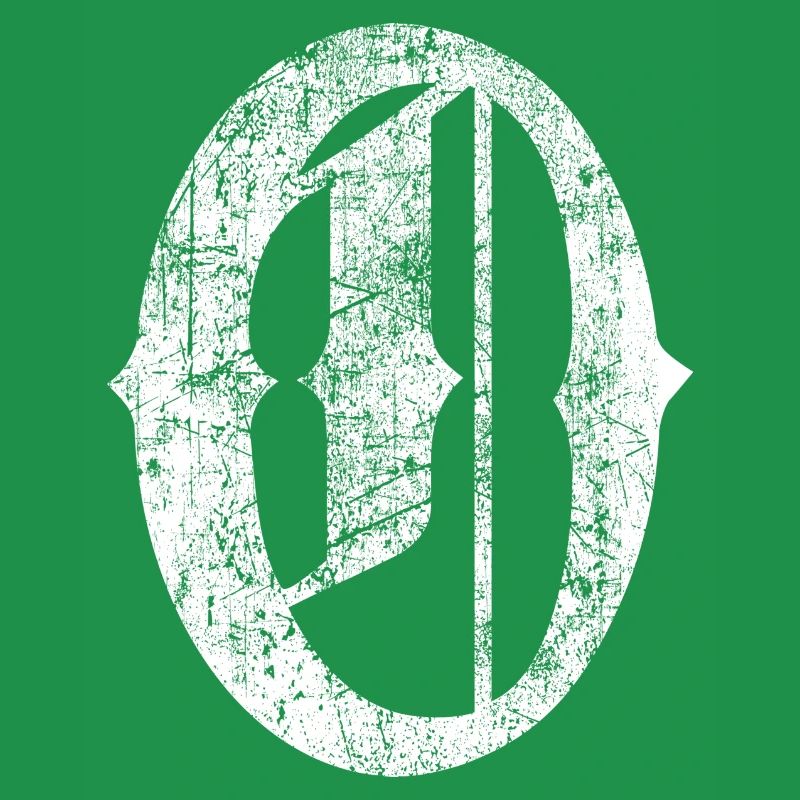 Tshirt alphabet initiale O