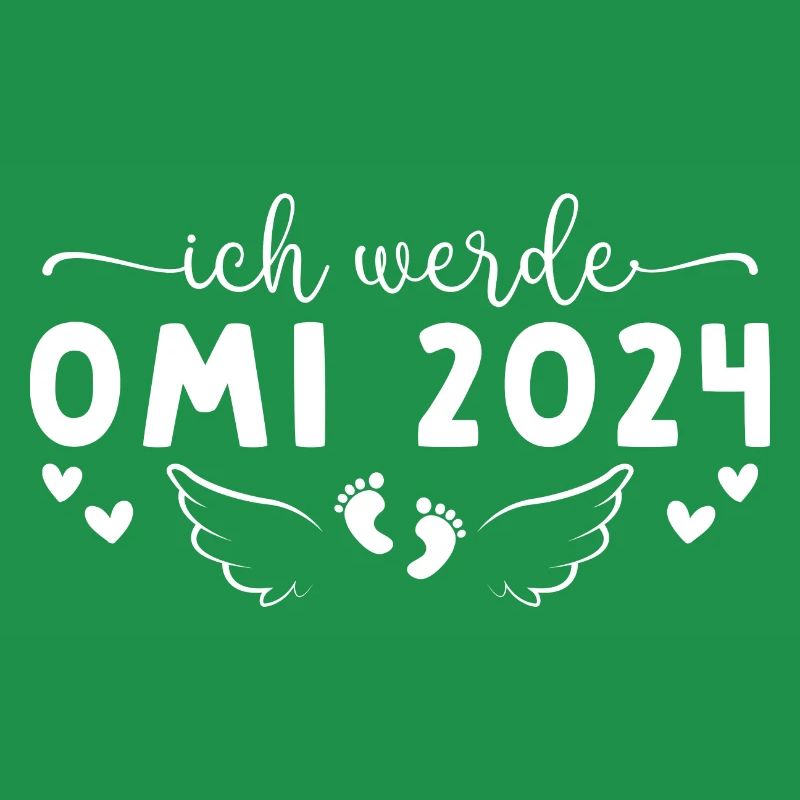 Ich werde Oma 2024 Werdende Großmutter
