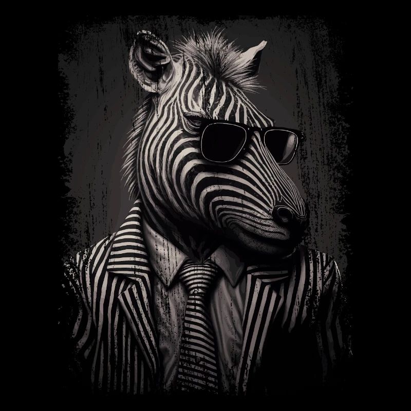 Extravagant zebra