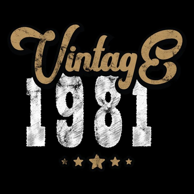 1981 Année de naissance Millésime